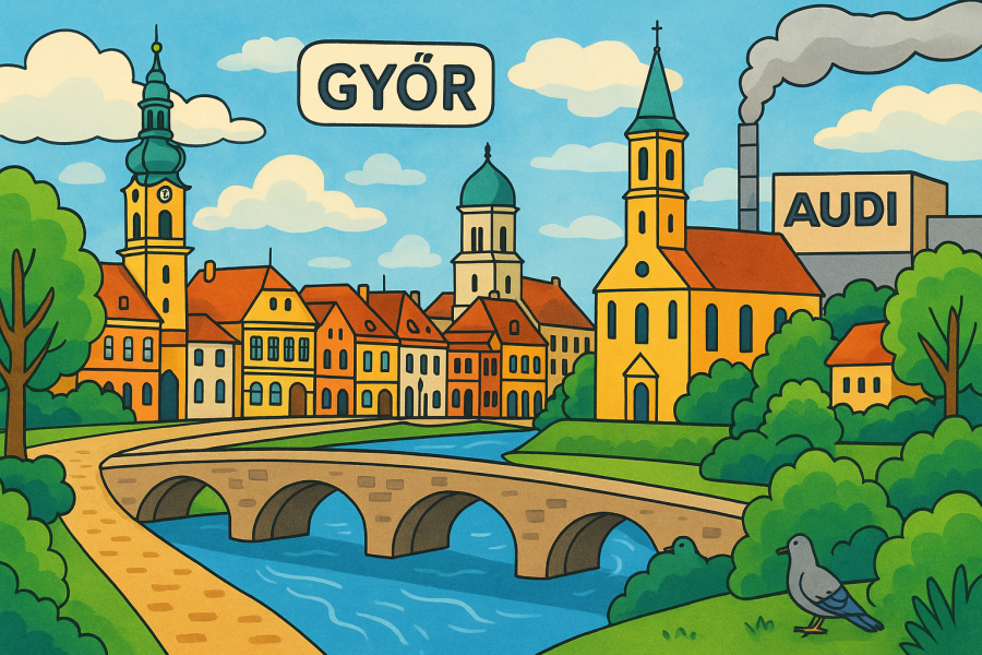 Győr - lehetőségek a Nyugat árnyékában?