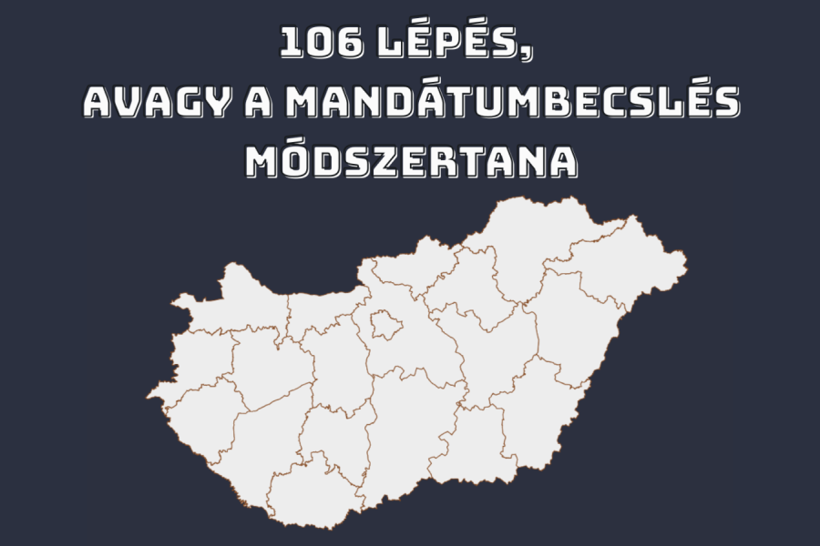106 lépés, avagy a mandátumbecslés módszertana #0